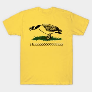 Give Me Liberty or Hisssssss - Don't Tread On Me Goose T-Shirt